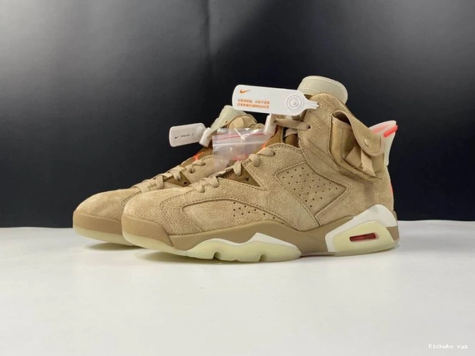 Travis Jordan Scott British Retro DH0690-200 Air Khaki 6 0812